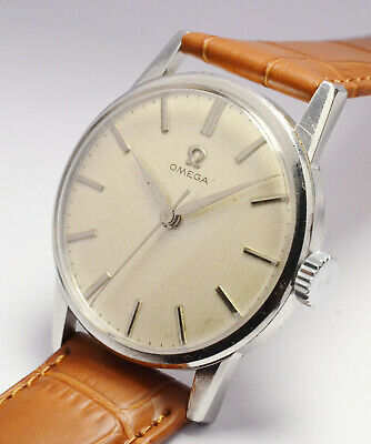 MONTRE ANCIENNE OMEGA ACIER CAL 285 ANNEES 1950 VINTAGE STEEL