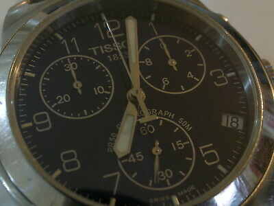 Montre Tissot PR50 Gent Chronograph - Saphir - Reconditionnée - Garantie Service