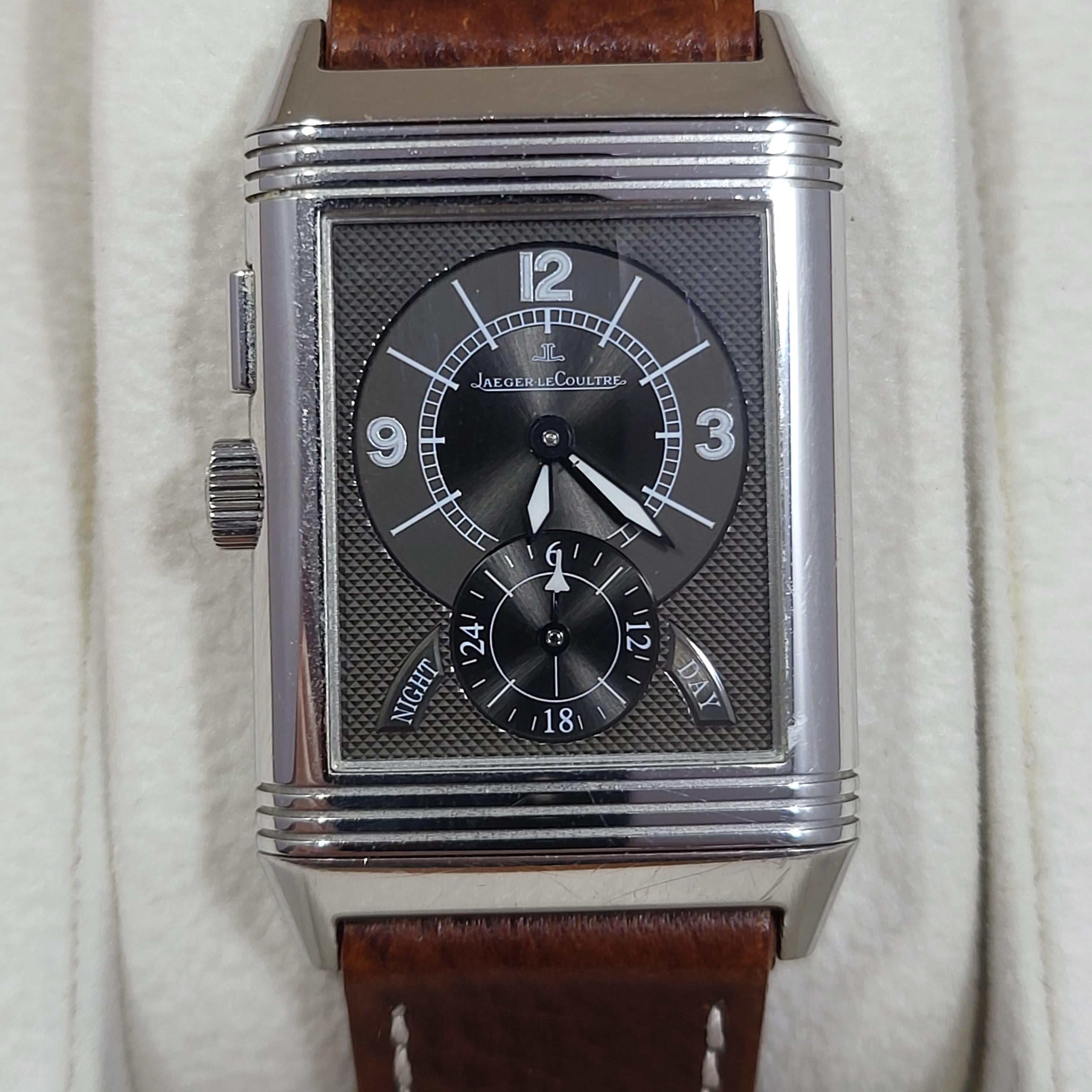 WTS Jaeger LeCoultre Reverso DuoFace Q2718410 w Box Papers