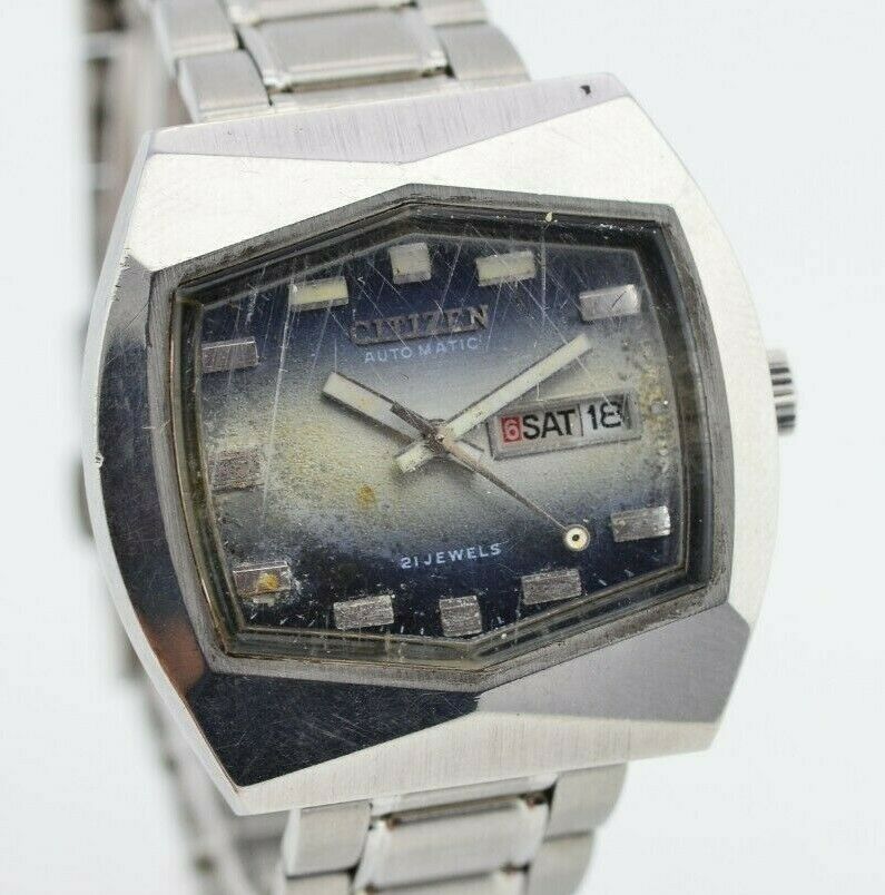 H143 Vintage Citizen Automatic Watch 4-651162Y Authentic JDM Japan