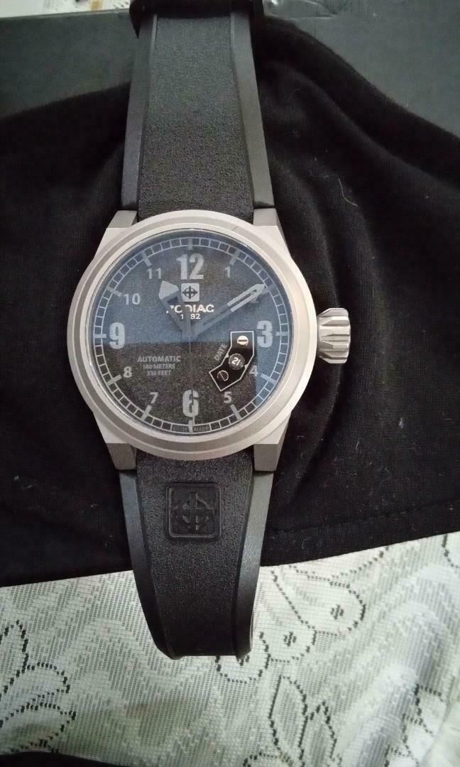 Zodiac ZMX 04,ZO 8530 automatic Titanium limited edition watch