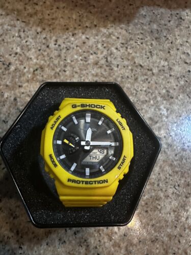 Casio G-Shock GA-B2100C-9AJF 45.4 Resin Yellow Case with Yellow