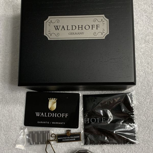 [$425 USD] FOR SALE: WALDHOFF SEAWOLF DIVE WATCH FULL KIT EXCELLENT