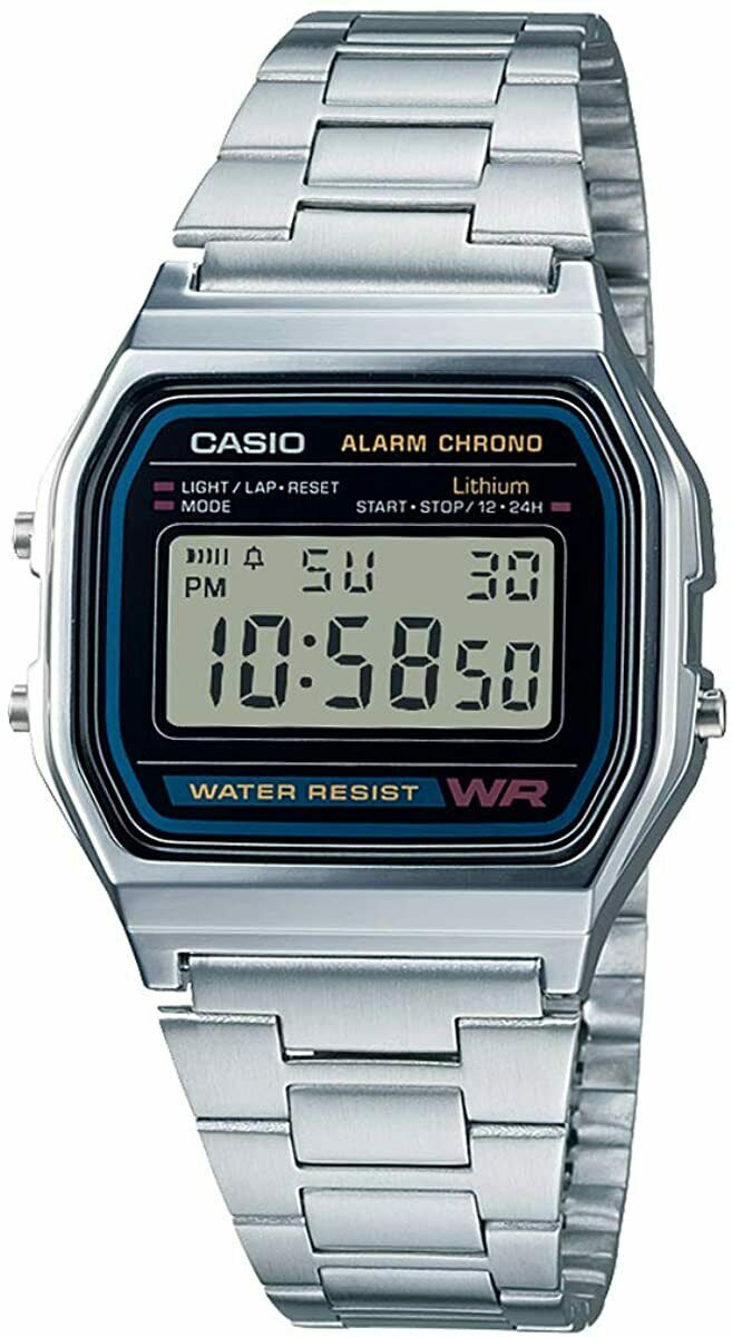 Casio Watch Standard A158WA-1JF Silver Japan Domestic Version NEW ...