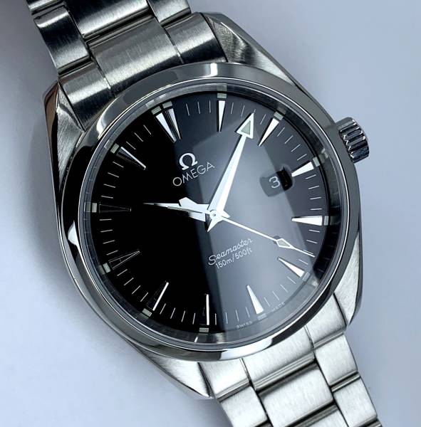 Omega seamaster aqua clearance terra 150 m quartz