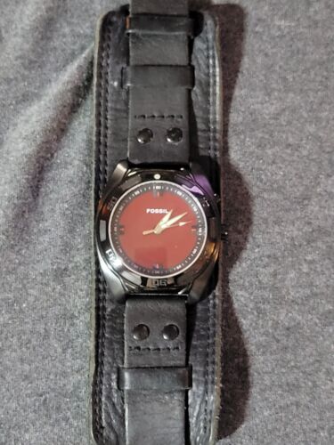 FOSSIL BIGTIC RED 動作問題なし アナデジ 赤 BG-2177 FOSSIL BIGTIC RED 動作問題なし アナデジ 赤 BG-2177 - メルカリ