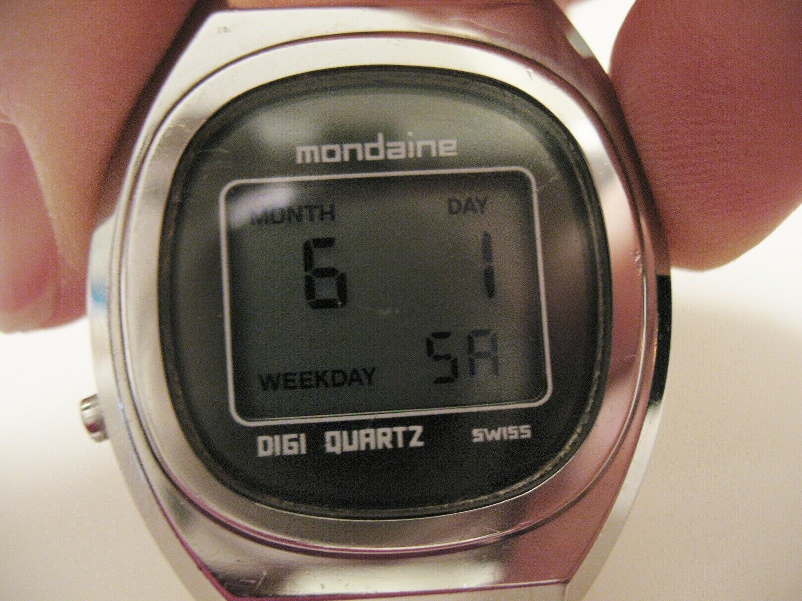 Mondaine 2024 digital watch