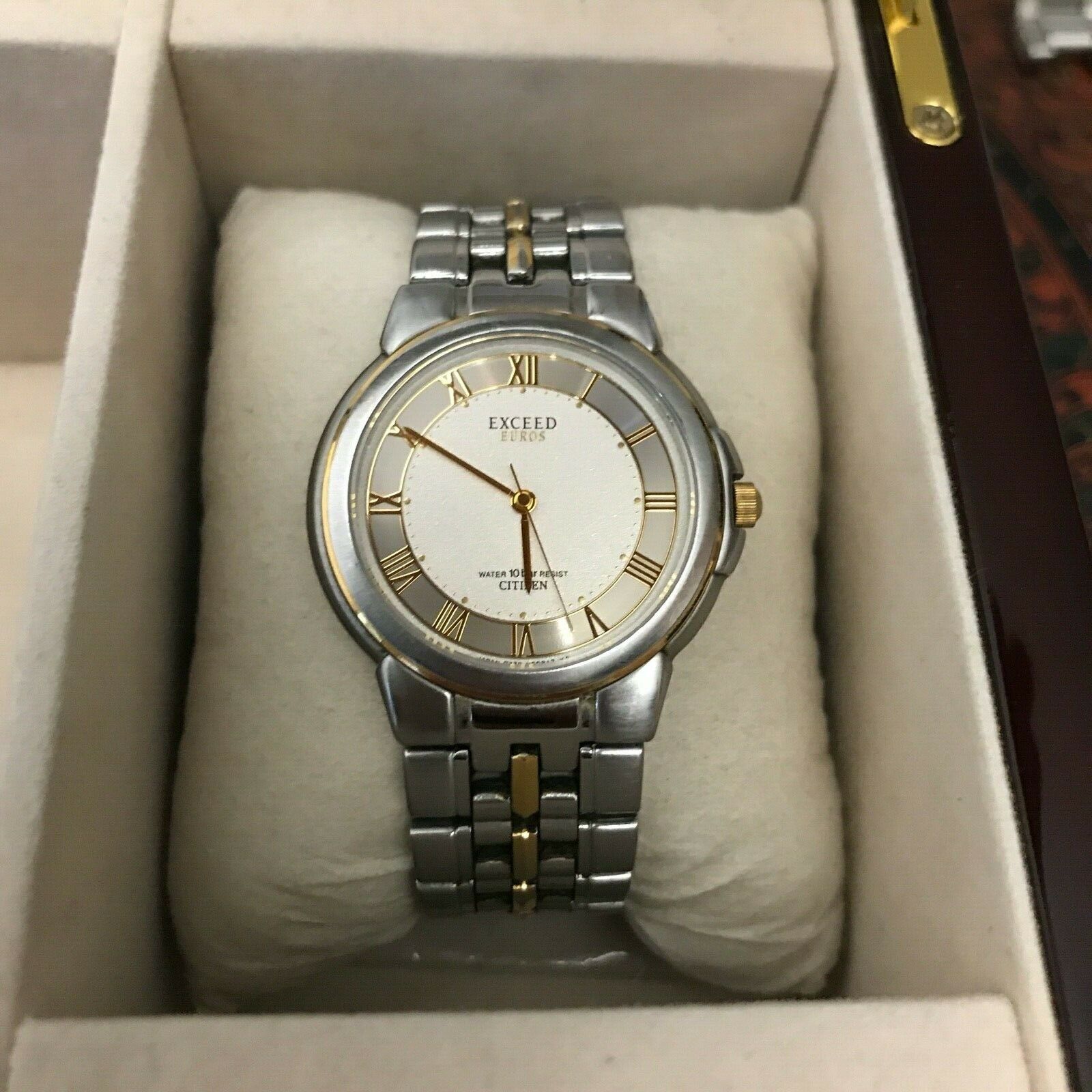 Citizen Exceed Euros 0330 Steel Case Antimagnetic Watch Japan 