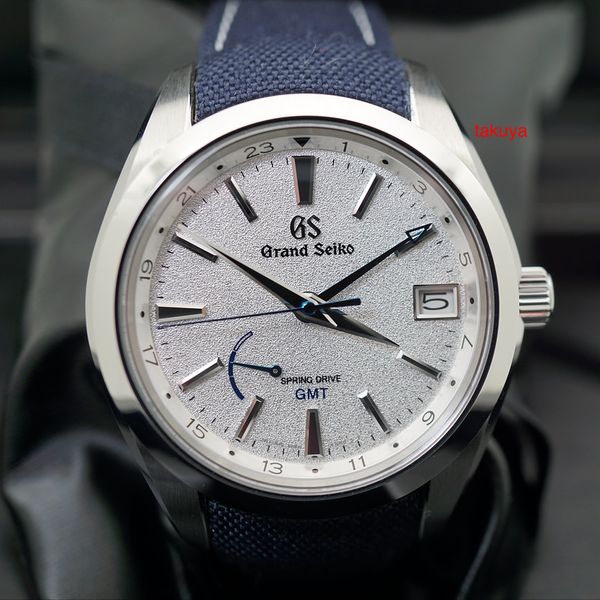 FSOT:Grand Seiko SPRING DRIVE GMT BLIZZARD DIAL SBGE249 LIMITED EDITION ...