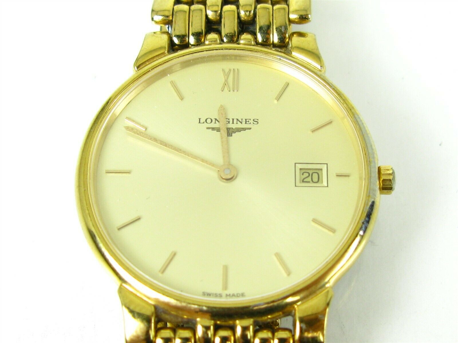 Estate Gold Tone Stainless Longines Les Grandes Classiques L5