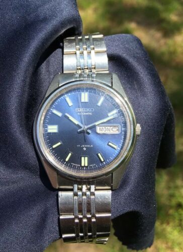 Vintage Seiko 6309 / 6309-8019 Beautiful Blue Dial | WatchCharts