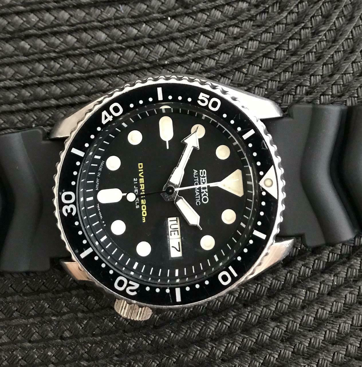 セイコー　skx007j1 7s26-0020 日本製 セイコー skx007j1 7s26-0020 日本製 Seiko SKX007J1 Japan 7S26
