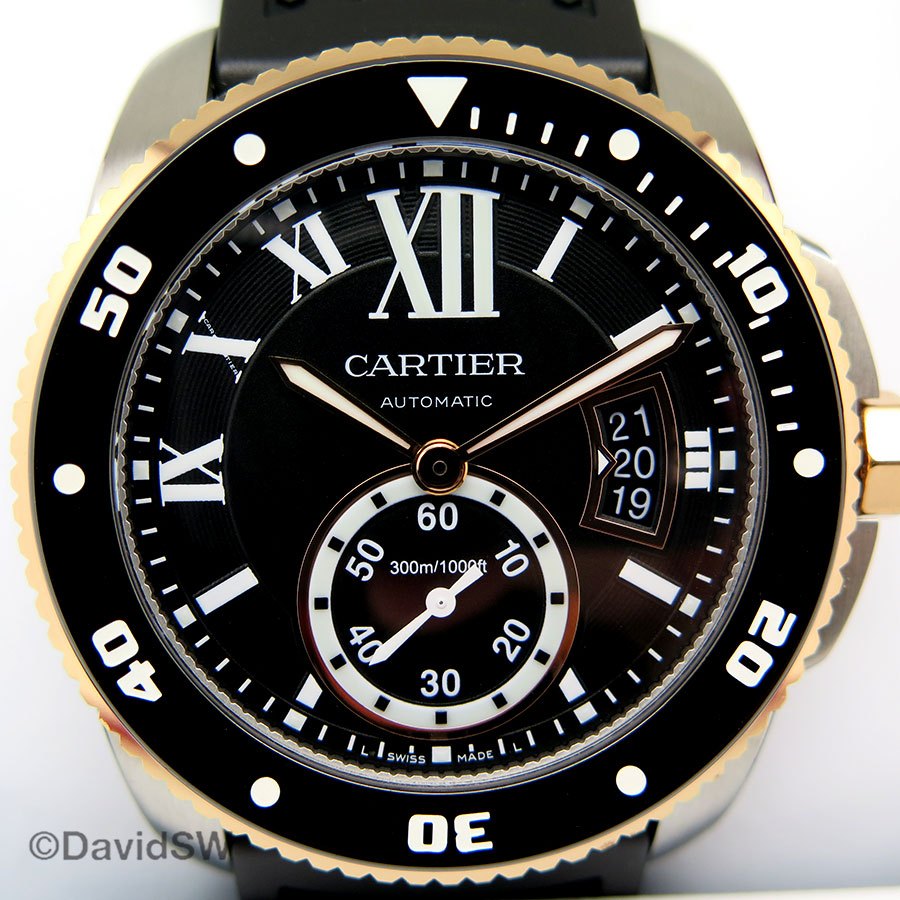 FS Cartier W2CA0004 CALIBRE DE CARTIER DIVER 18K SS 42MM