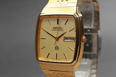 Exc+5] Seiko King Quartz Twin JDM 9443 5020 Kanji Vintage From
