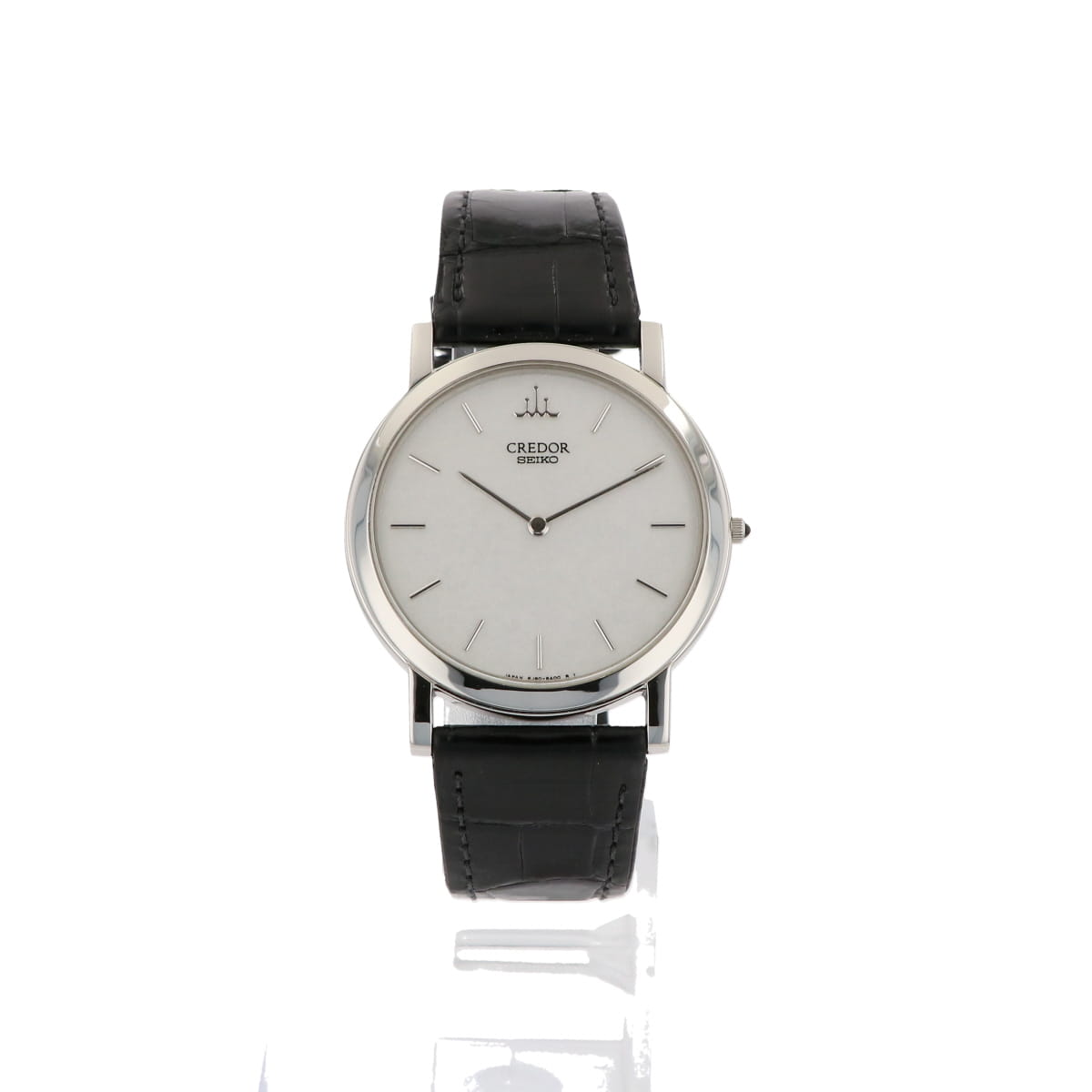 セイコー クレドール 8J80-8A00 Pt950 プラチナ無垢 クオーツ セイコー SEIKO クレドール CREDOR PT950 希少なプラチナケース