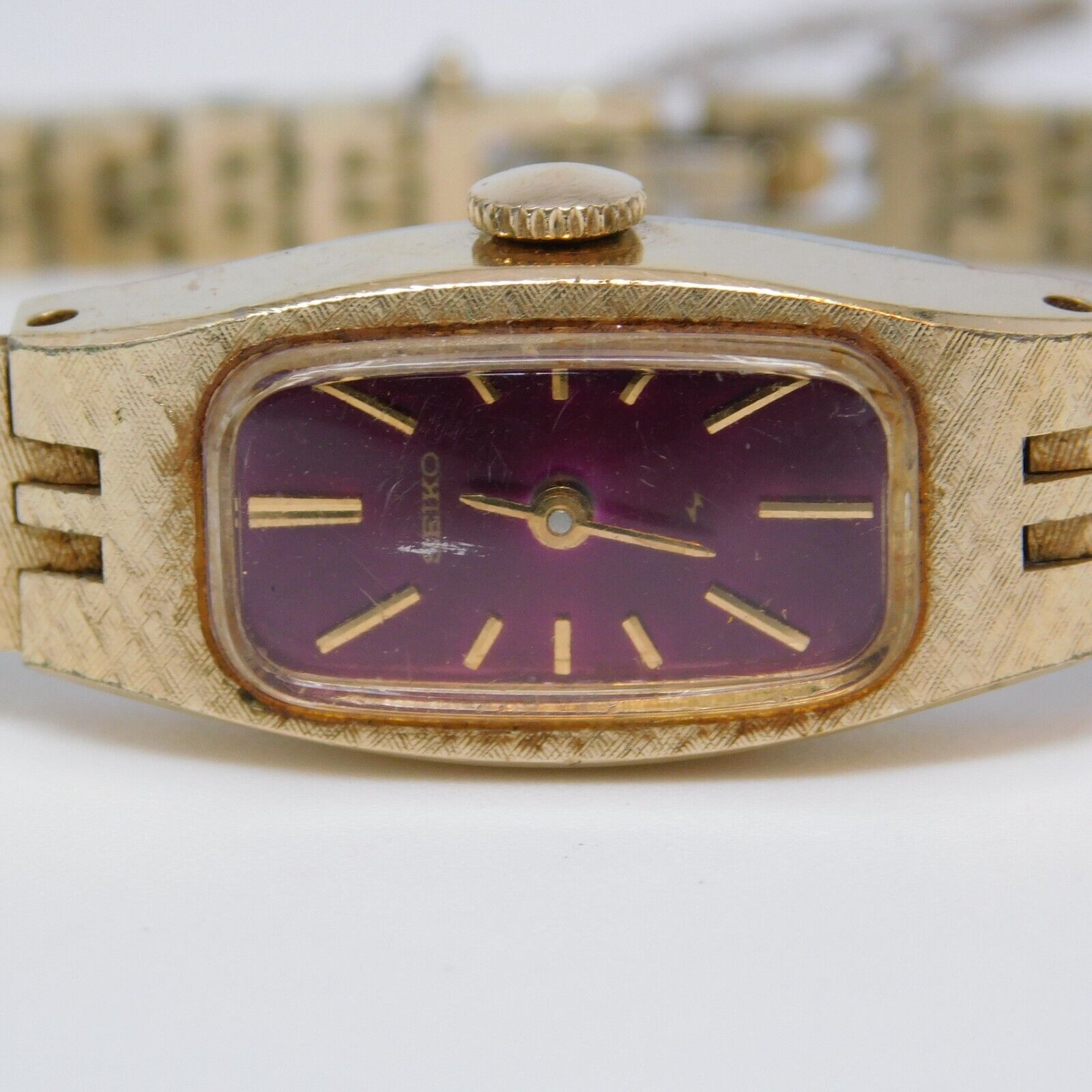 Seiko 1520-3629 Working Vintage Manual Wind Ladies Watch 14MM 6.25\