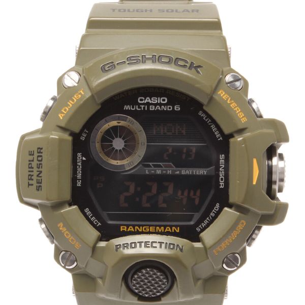 [used] Casio watch RANGEMAN G-SHOCK solar GW9400-3CR men's CASIO ...