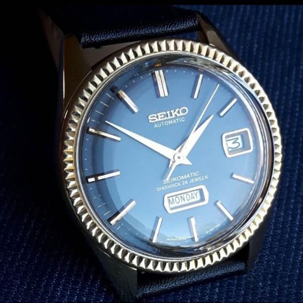 WTS] Seiko Weekdater Seikomatic 6206-8080 black dial | WatchCharts