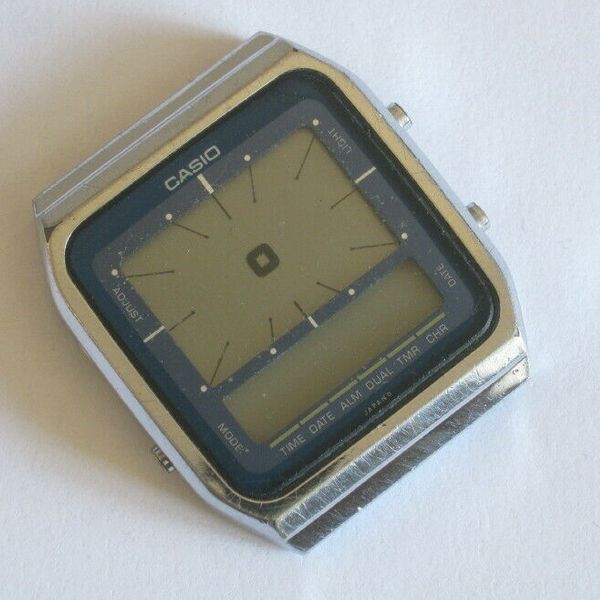 Vintage Casio Ae 70 Analog Digital Lcd Watch Module 187 Watchcharts