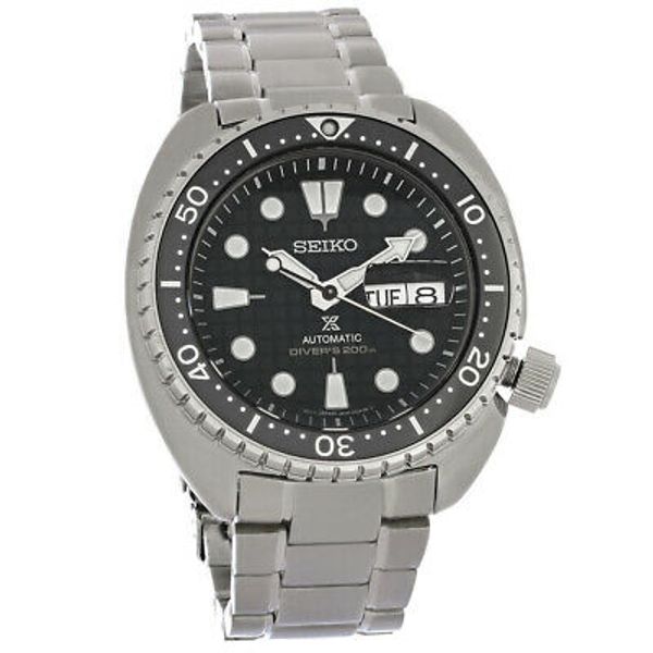 Seiko Prospex King Turtle Mens Stainless Steel Automatic Watch SRPE03 ...