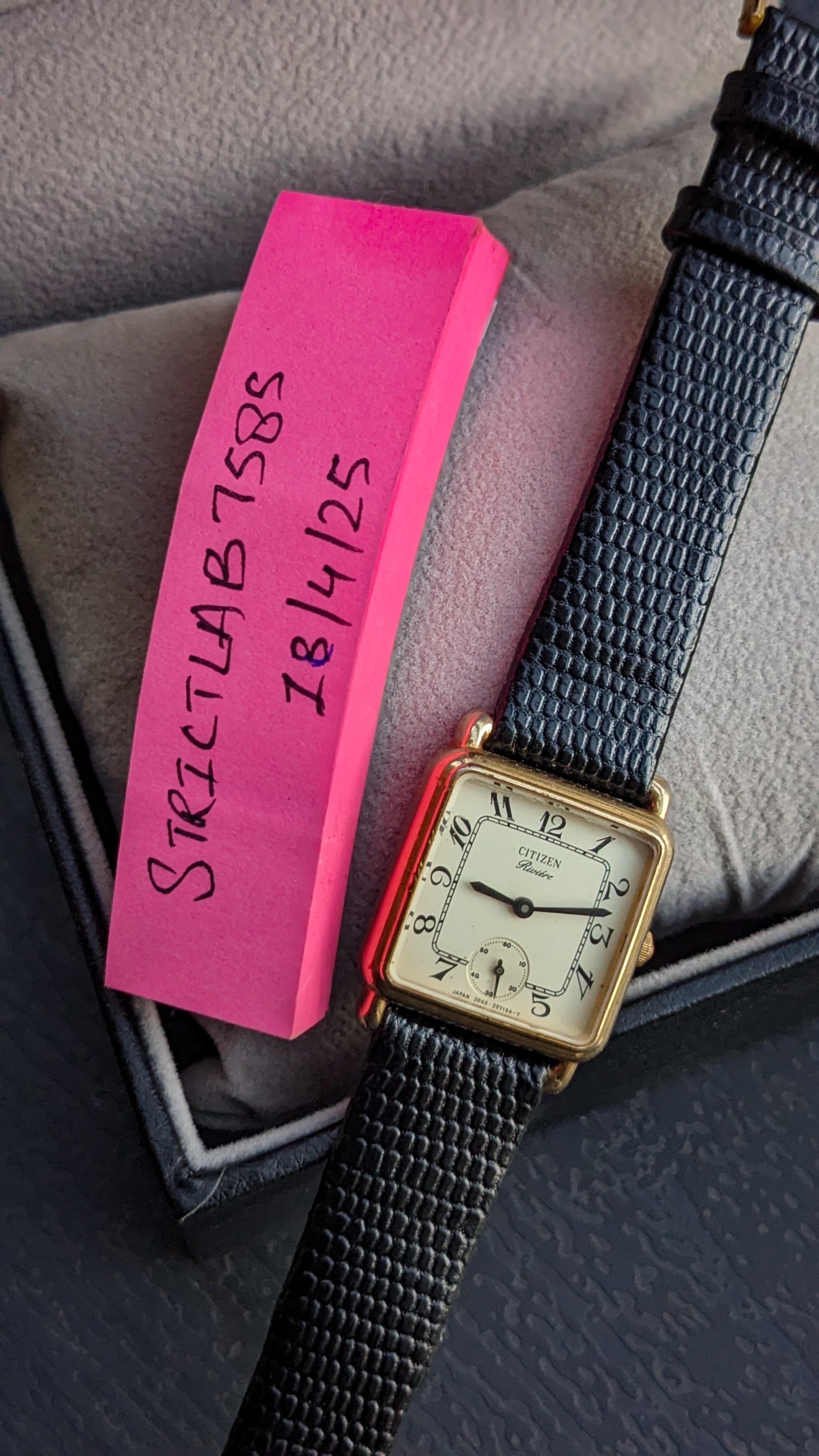 WTS] Vintage Citizen Riviere Gold Plated Minimalistic style 2040