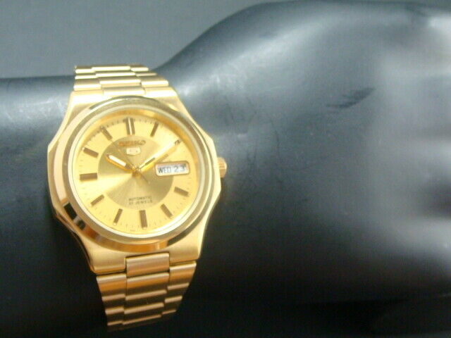 seiko snkk52 gold