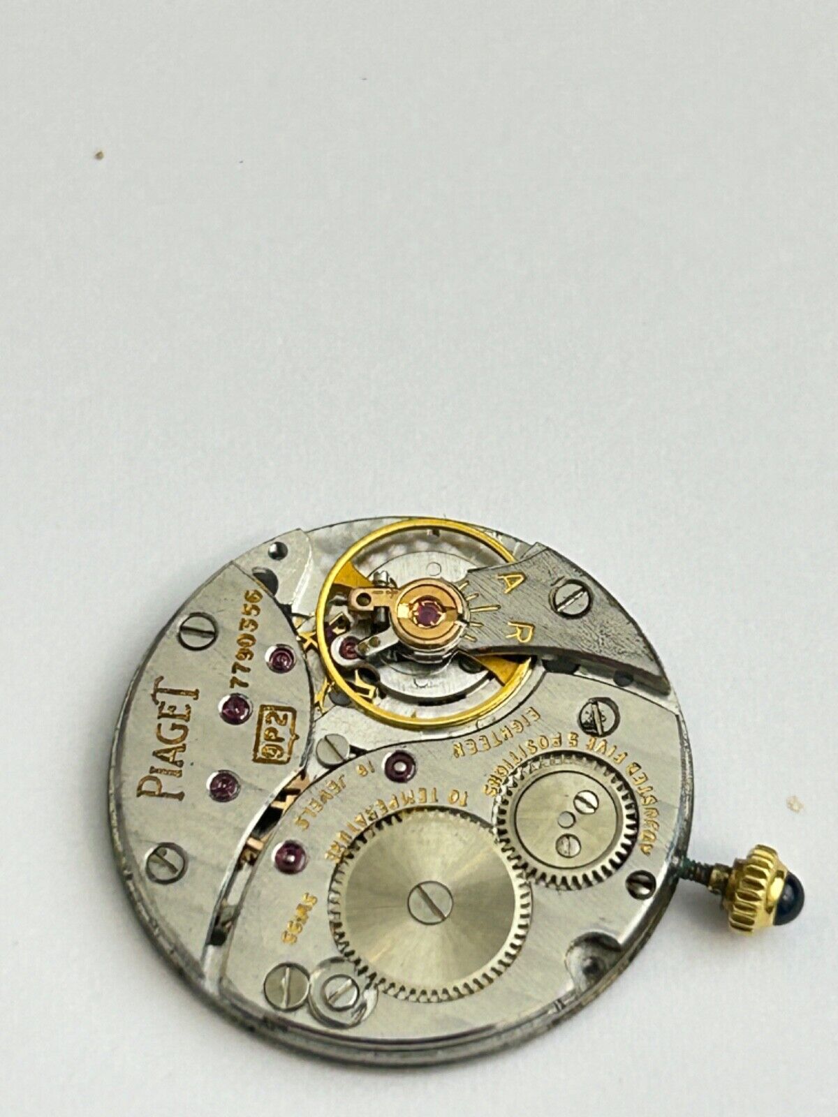 Piaget 9p2 not working used Original movement balance staff broken