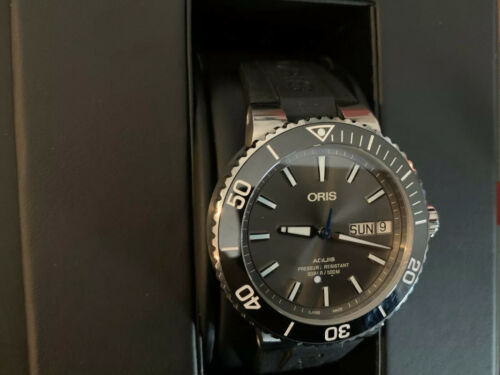 ORIS Aquis Day Date Hammerhead Shark 1143 Of 2000 45.5mm Watch