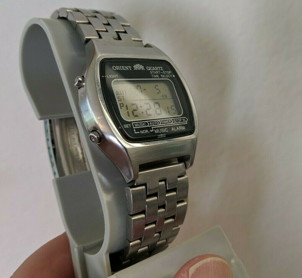 Orient Music Alarm G700102 - 1970s Vintage Digital Watch