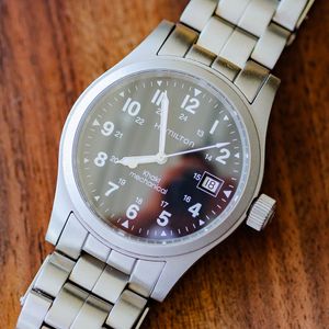 Hamilton 6313 Khaki Chronograph Men's Wrist Watch | WatchCharts