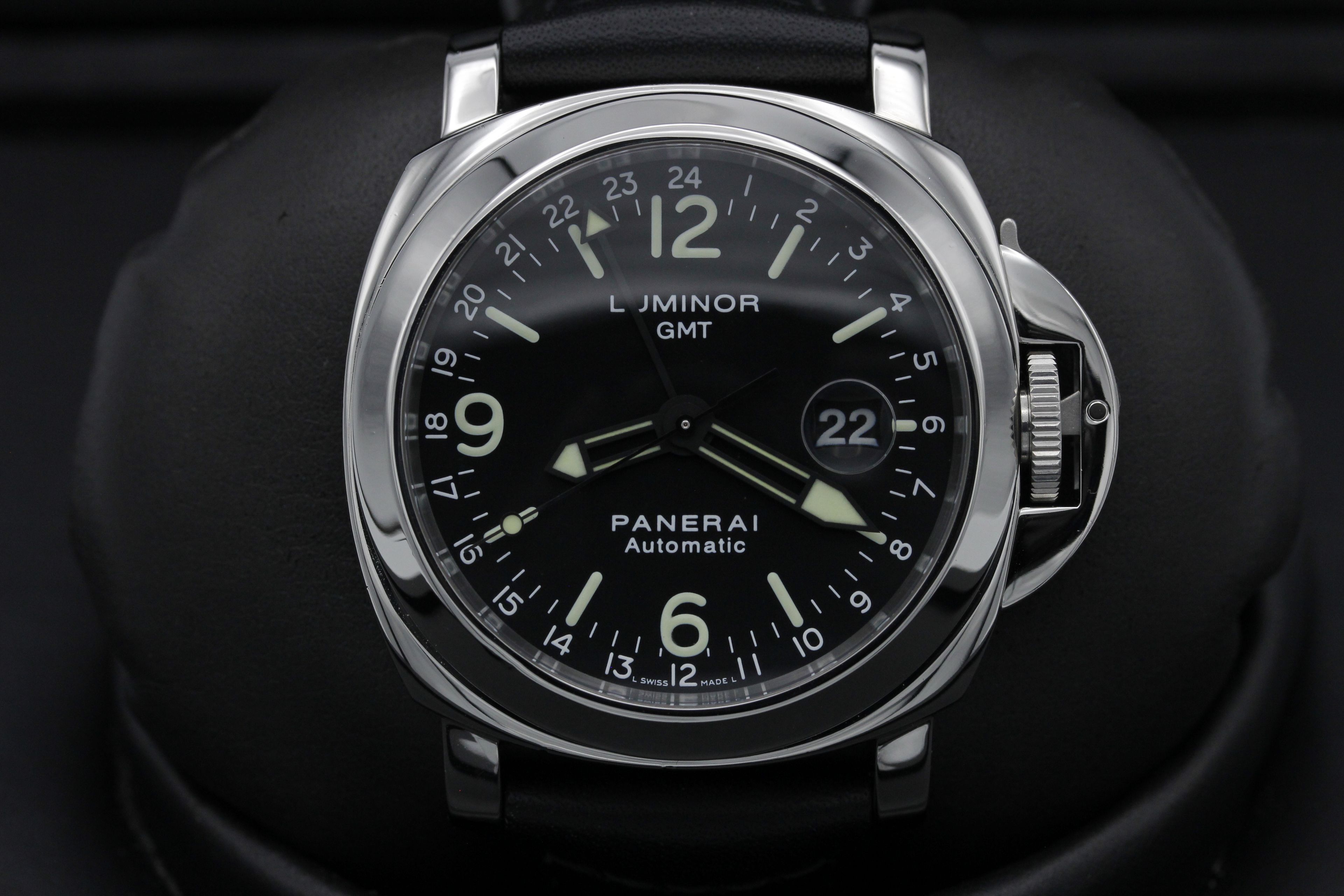 FSOT Panerai Luminor GMT 63 PAM 63 Black Dial 44mm