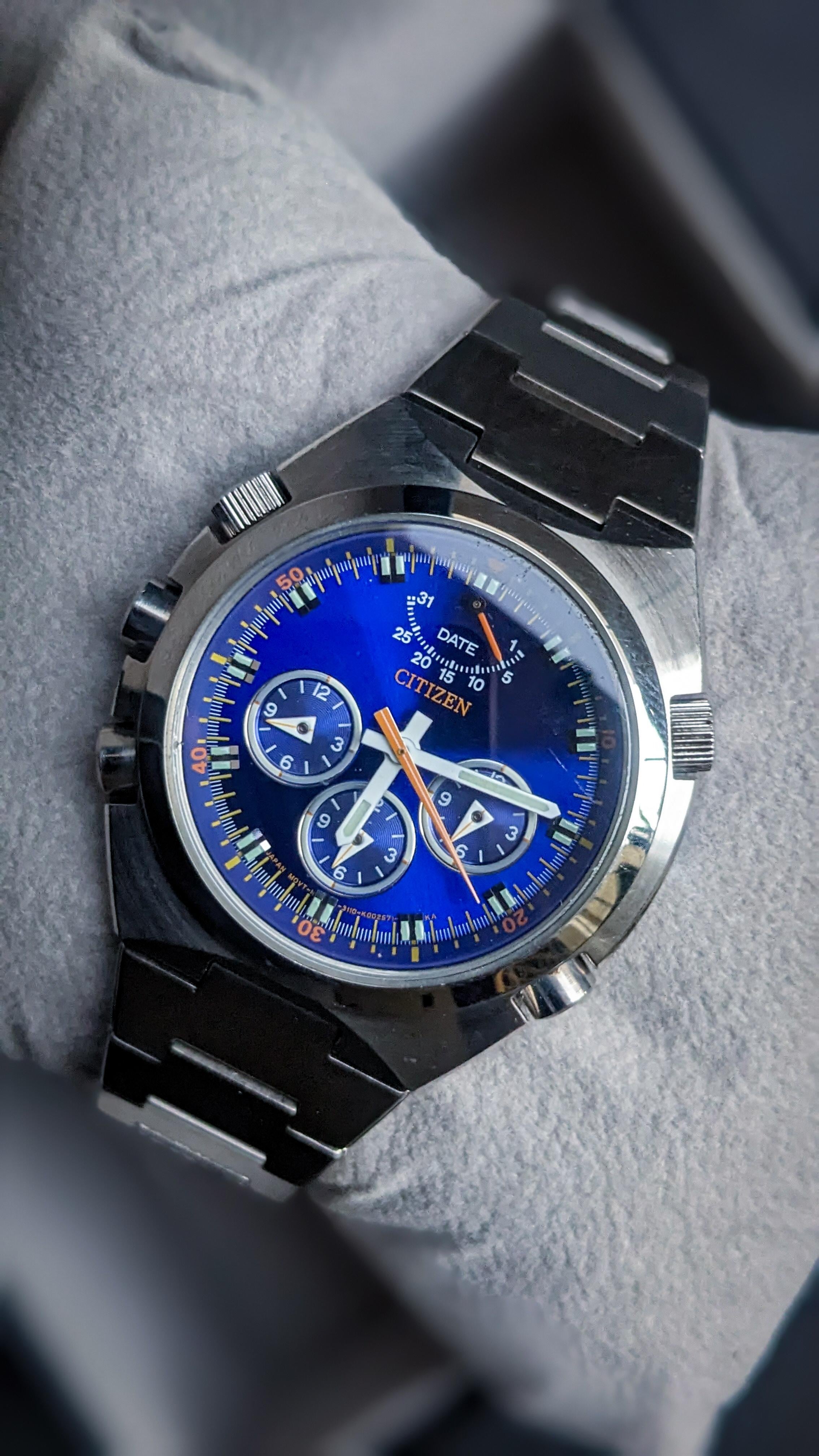 WTS] Rarest Citizen “Quattro” Quad-Time Zone 3110-K001480 Blue 