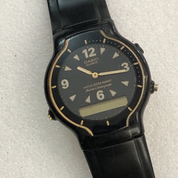 â Reloj Vintage Casio AW-33 Black Digital Analog Watch 304 Japon P ...