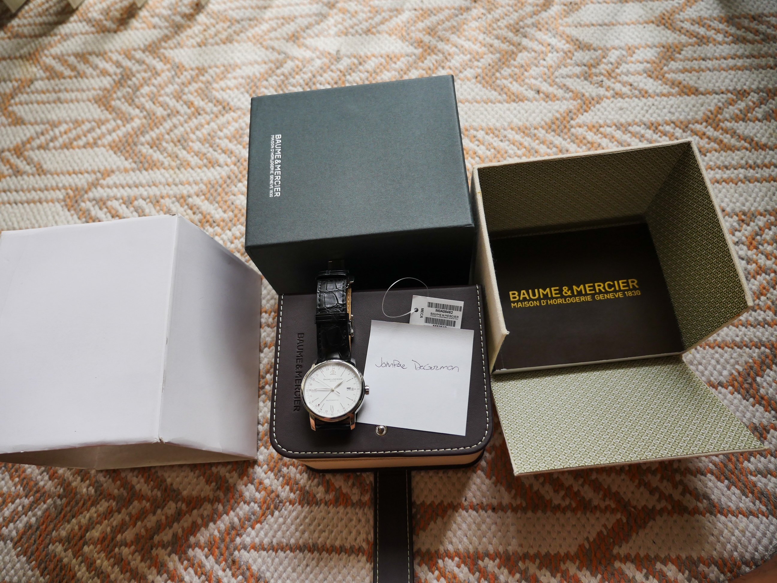 FS Baume et Mercier Executives Classima GMT MOA08462 WatchCharts