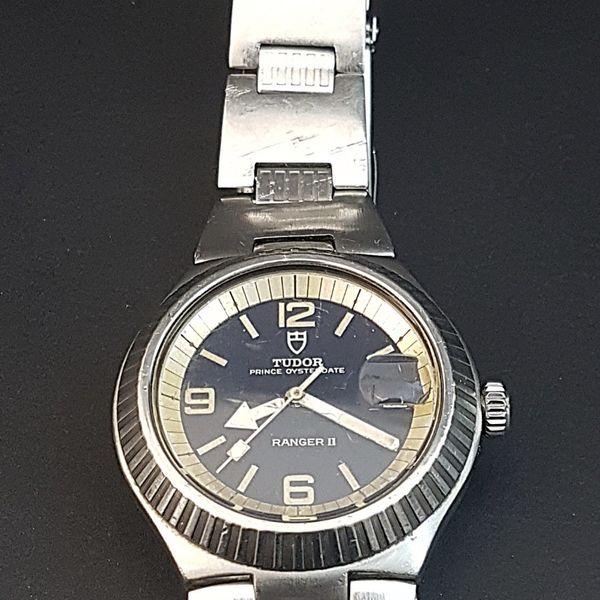 2: 1977 Tudor Prince Oysterdate (Rolex) Ranger II 25J Auto Mens Steel ...