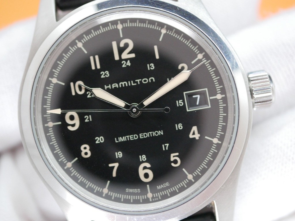 Limited Edition HAMILTON Khaki x Nano Universe Automatic Watch 