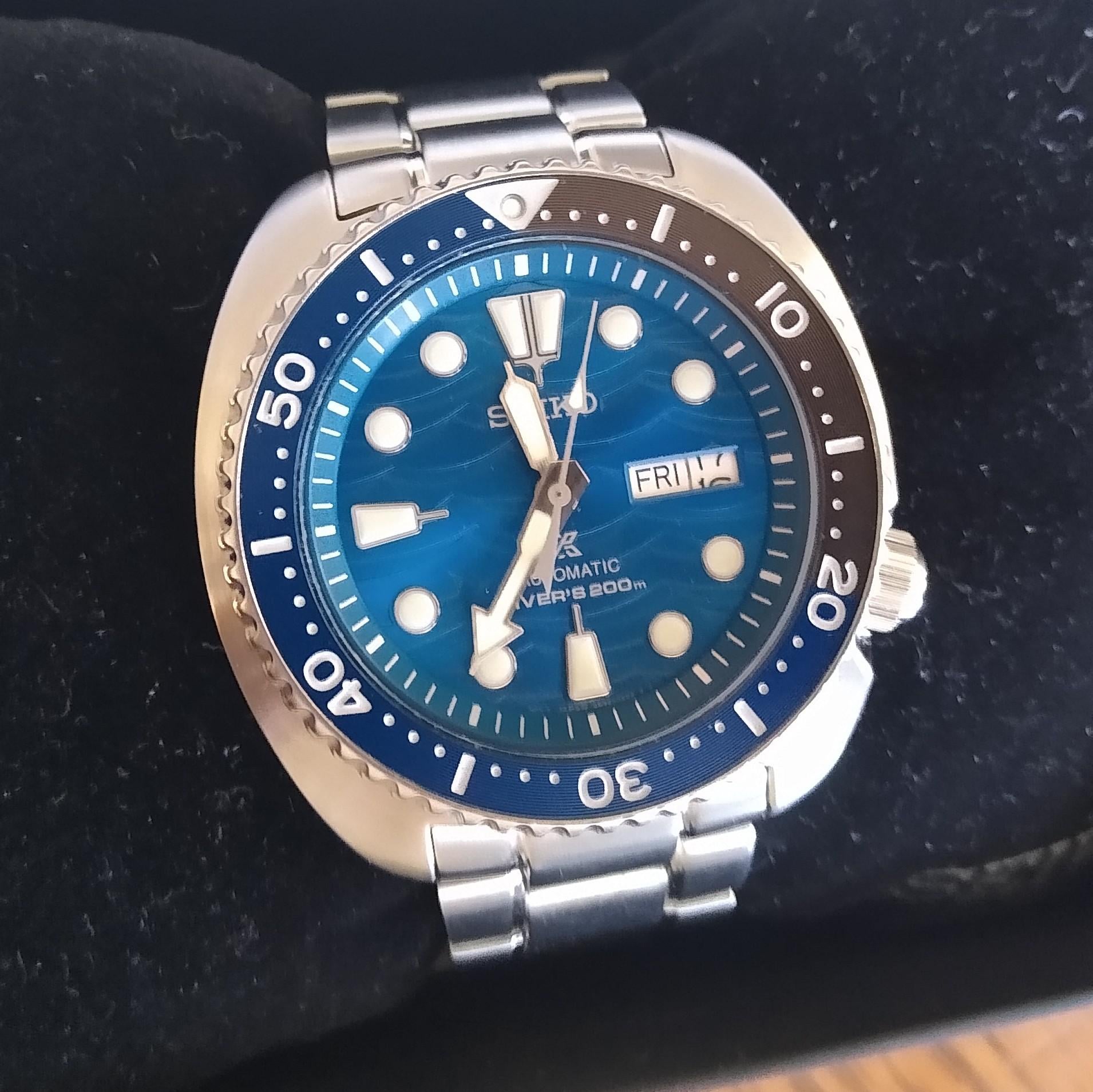 WTS] Repost and Price Drop Seiko Prospex Turtle STO SRPD21 - $280 Shipped |  WatchCharts