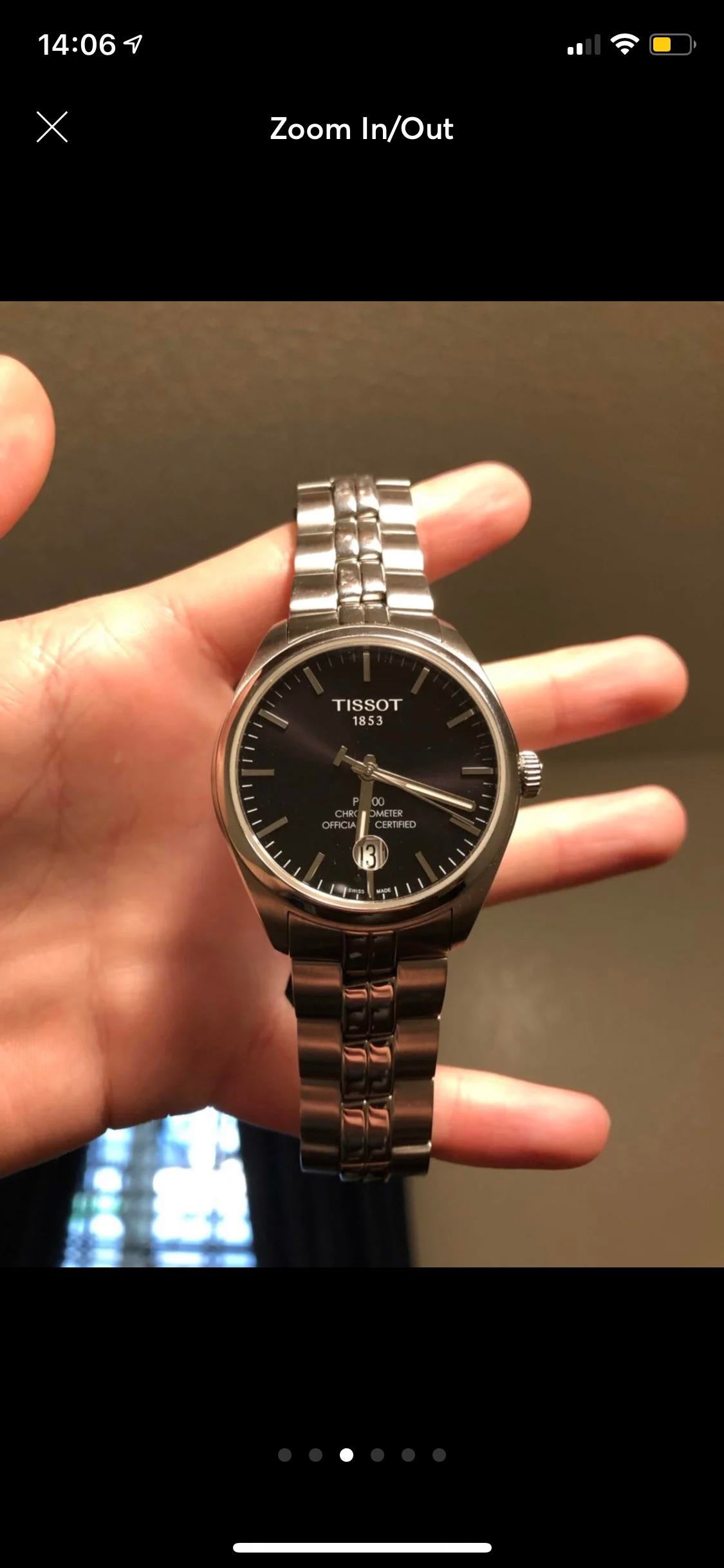 Tissot pr100 shop automatic chronometer