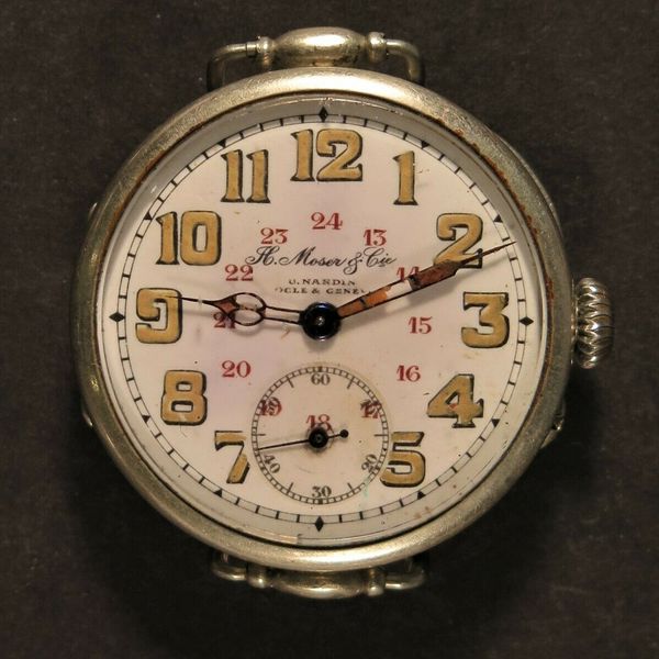 Antique Ulysse Nardin by Moser & Cie Pin Set Watch Working Estate Find WatchCharts Marketplace