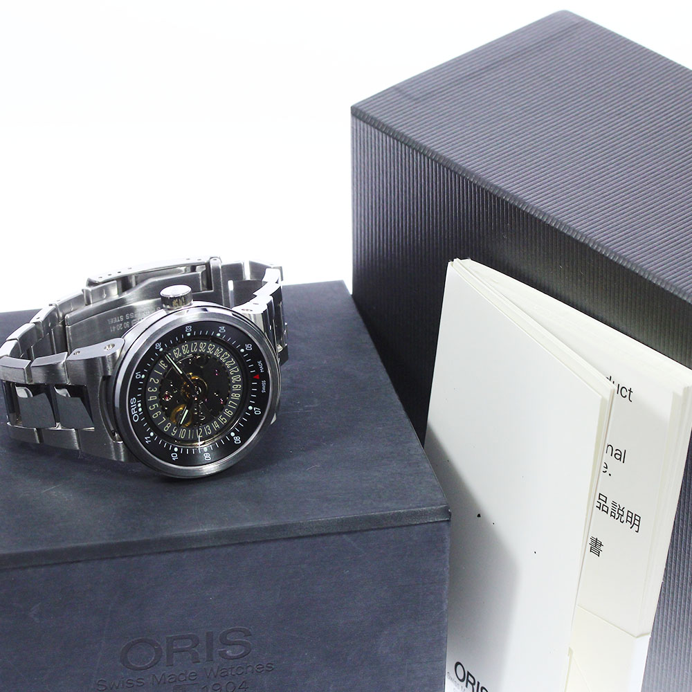 With box and warranty card ORIS Oris Williams F1 Skeleton Engine