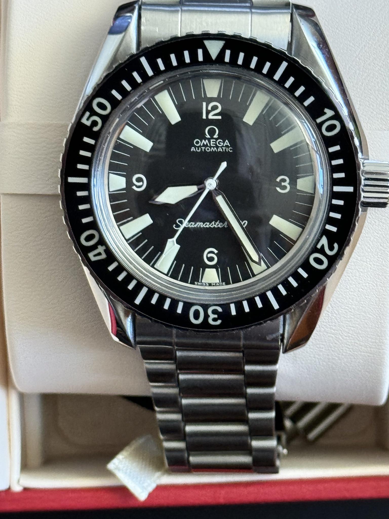 WTS Watchco Omega Seamaster 300 165.024 with Bracelet and Omega