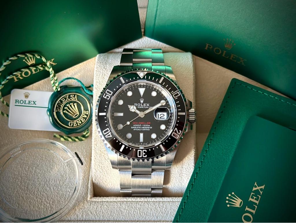 Rolex sea clearance dweller green