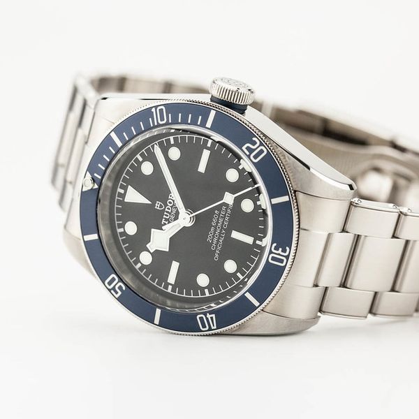 Insert De Lunette Bleu Tudor Pour Black Bay Ref 79230B - Pièce D'origine, état Excellent