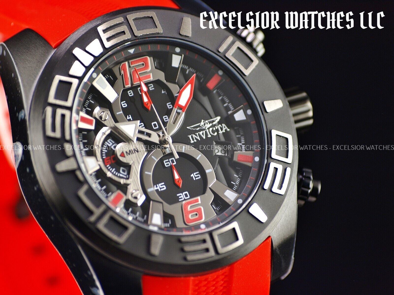 Invicta Men's 50mm Racing Turbo Pro Diver Quartz Chronograph