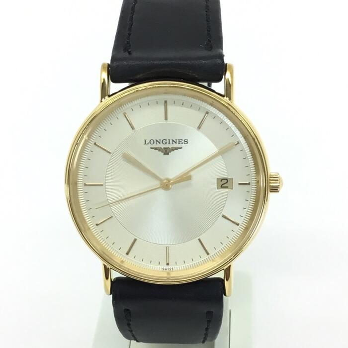 LONGINES [Longines] Grand Classic Men's Quartz Watch L4.720.2 Leather ...