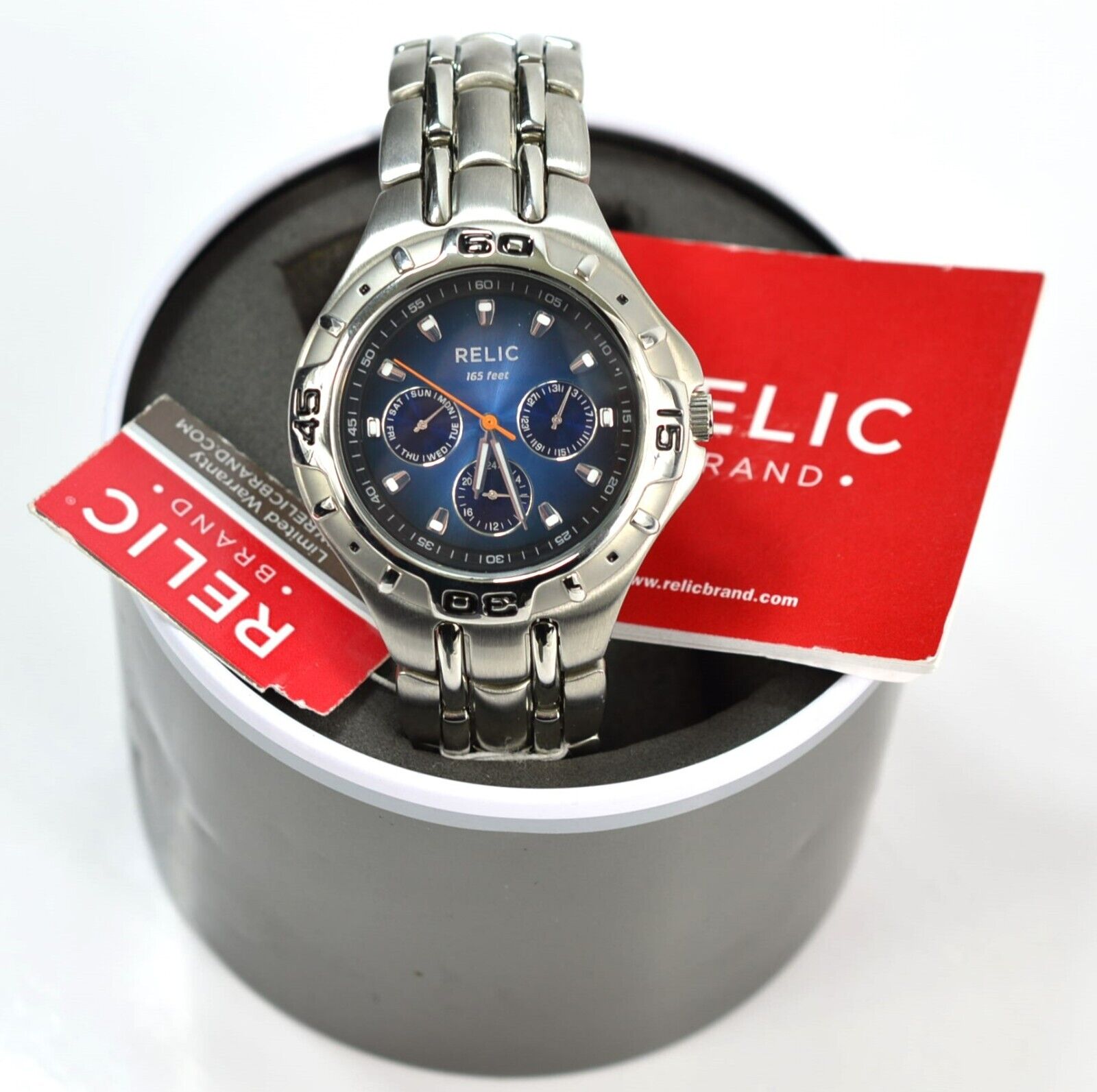 Relic hot sale kinetic watch