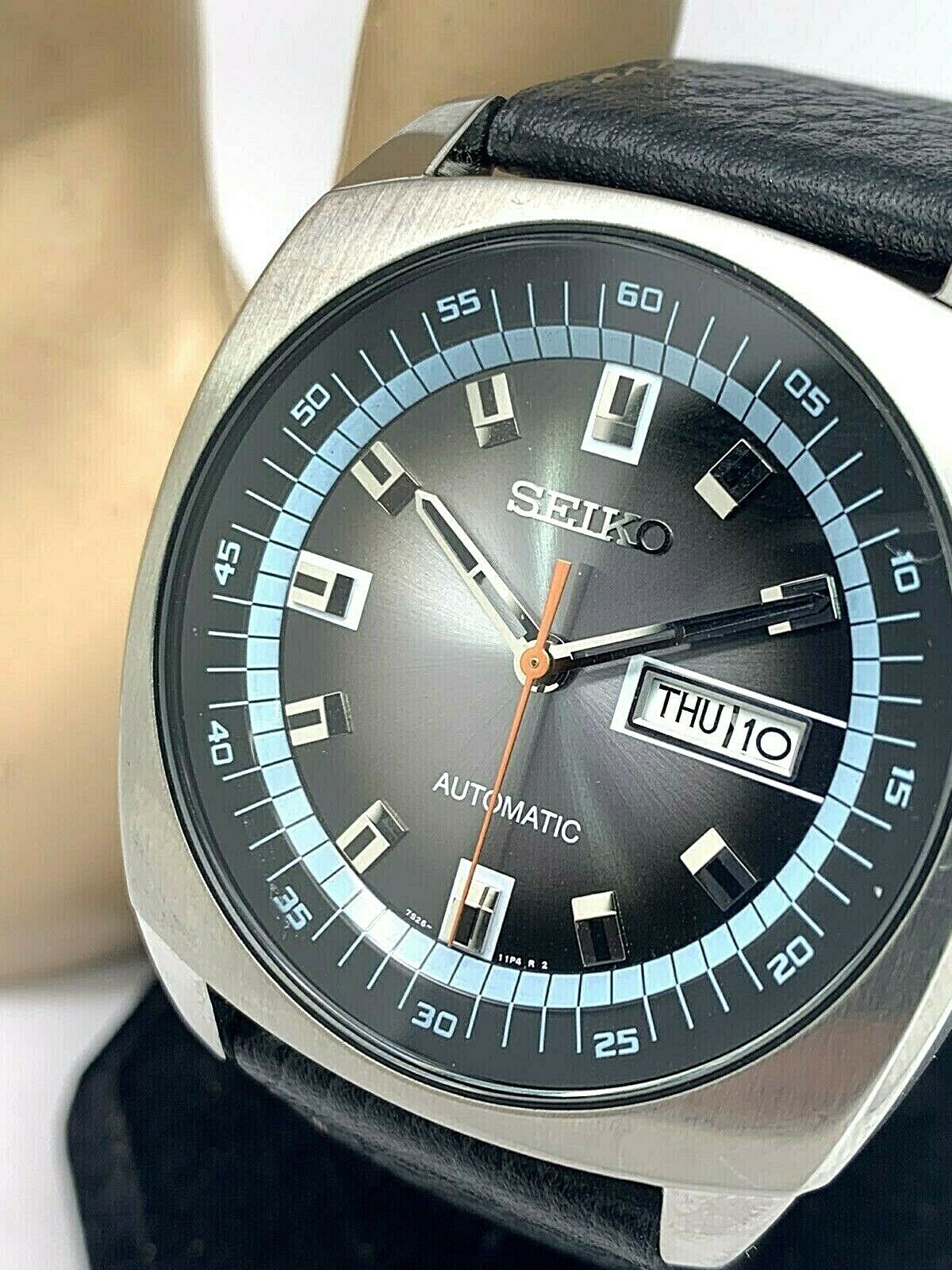 セイコー 7s26-4b0 オートマチック　海外　リクラフト　snkn01 SEIKO 7S26 4B0 Recraft SNKN01 Automatic Watch Near Mint 24mm