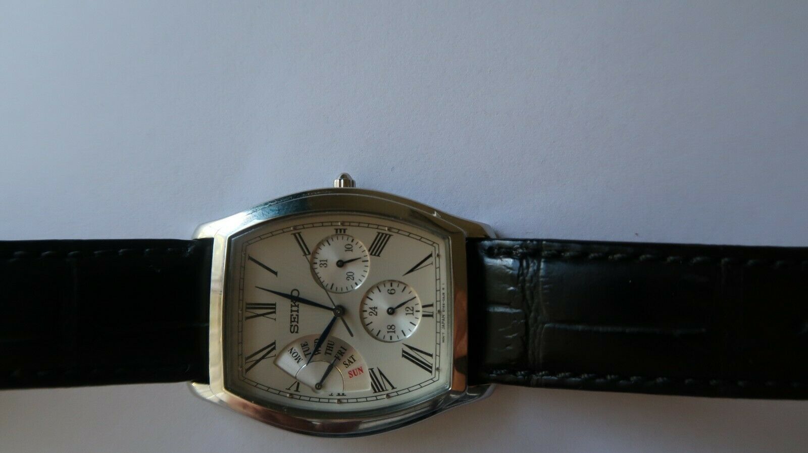 Seiko Retrograde Multi Pointer Steel Watch 5Y66-0AF0