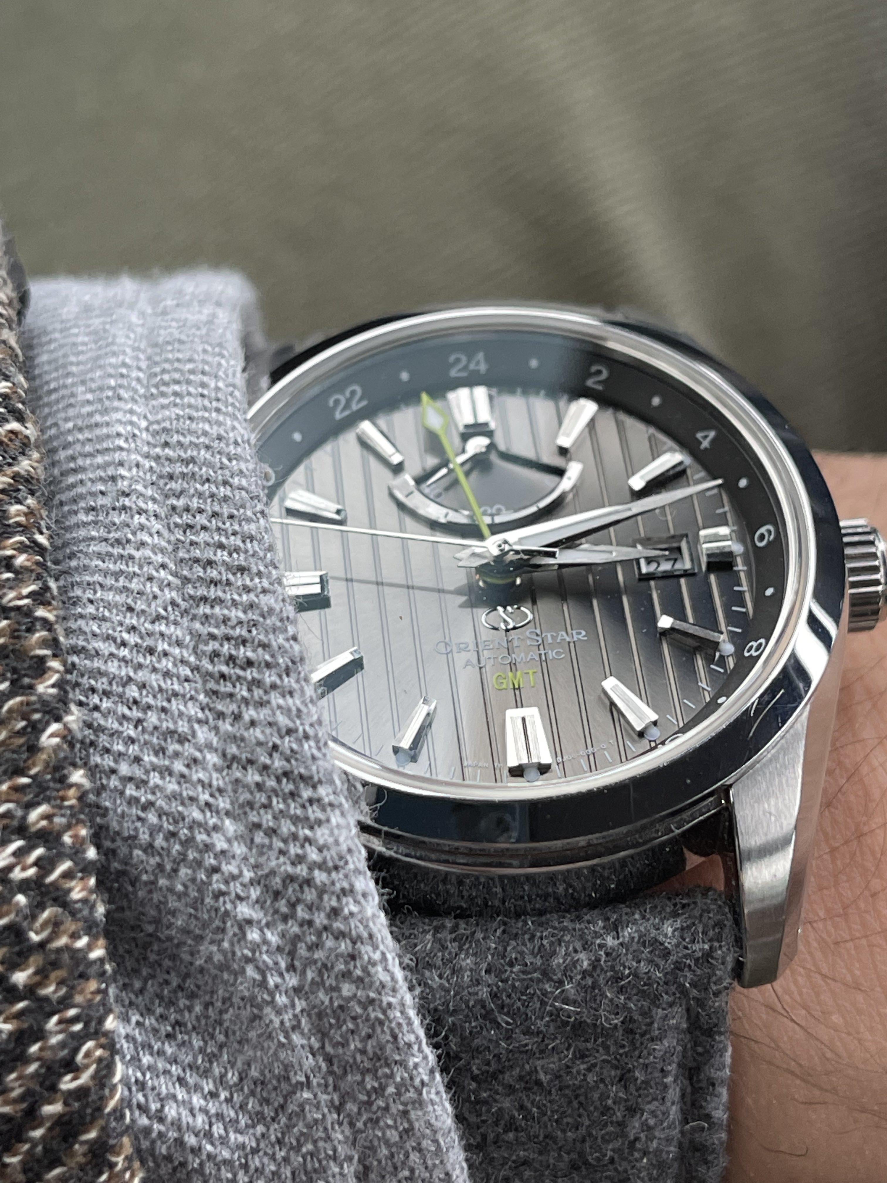 WTS] Orient Star GMT grey charcoal WZ0081DJ Prestige JDM limited