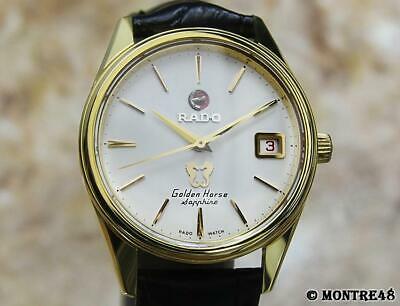 Rado Golden Horse Swiss Made Mens 1970s Auto 25 Jewels 34mm Rare Watch AS76  | WatchCharts